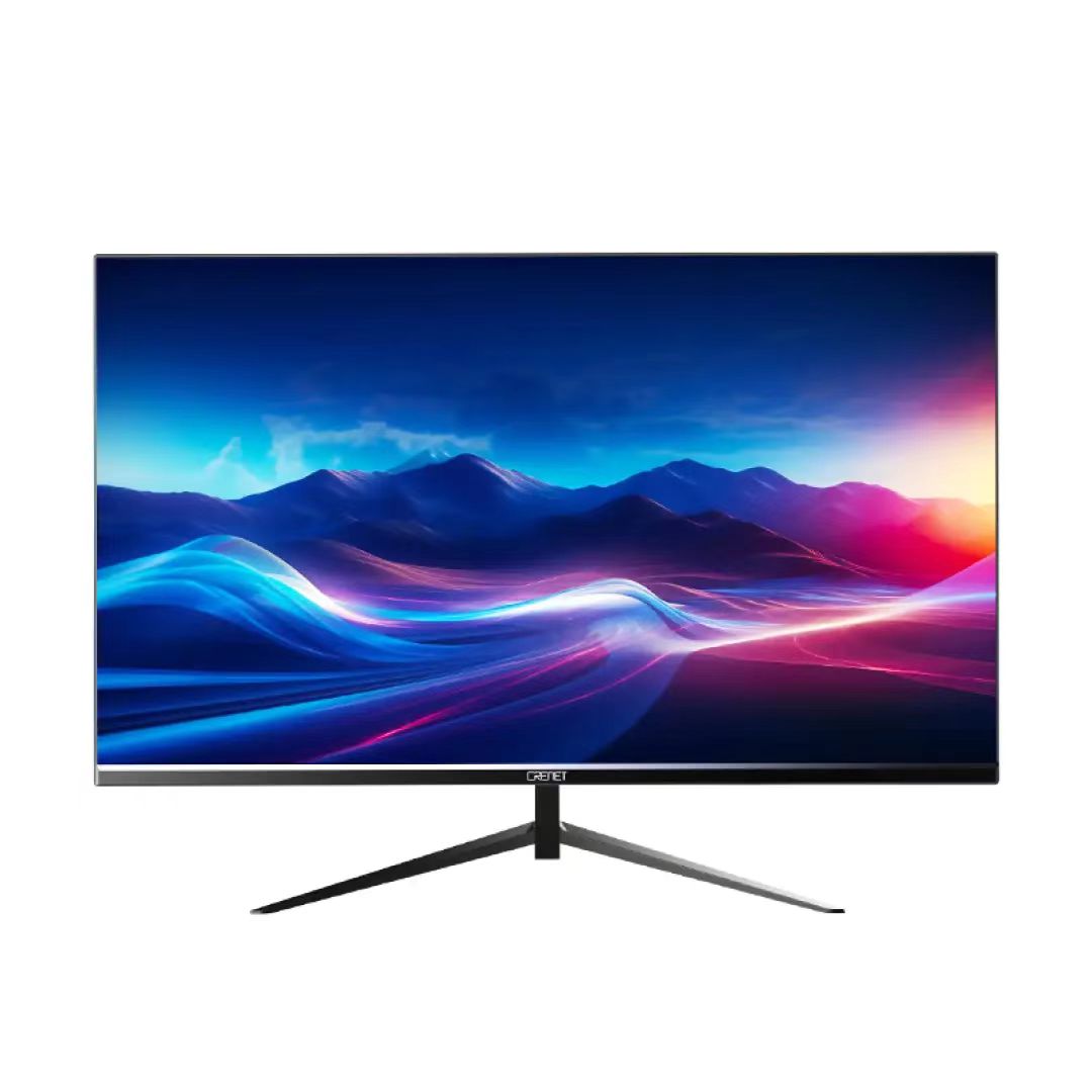 Crenet Computer Monitor ML2487, 24 inch IPS, FHD 1080P, Ultra Thin Frameless, Max 75Hz, 1ms Response Time